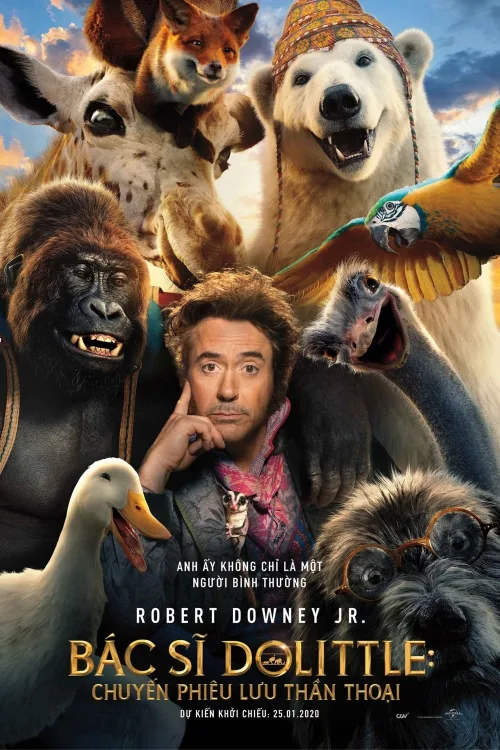 Phim Bác Sĩ Dolittle: Chuyến Phiêu Lưu Thần Thoại