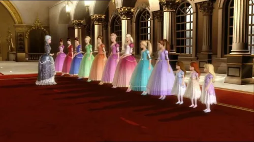 Phim Barbie Vũ Điệu 12 Công Chúa