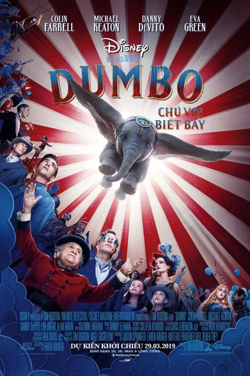 Phim Dumbo: Chú Voi Biết Bay