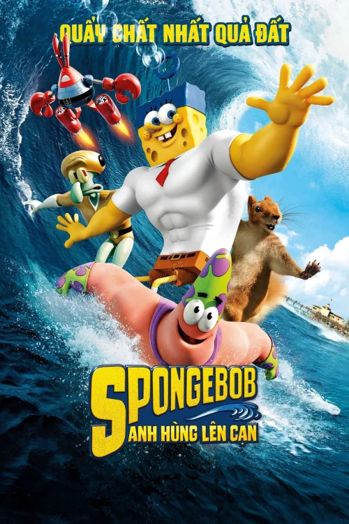 Phim SpongeBob Anh Hùng Lên Cạn