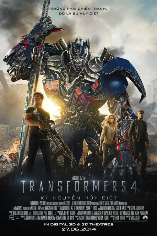 Phim Transformers 4: Kỷ Nguyên Hủy Diệt