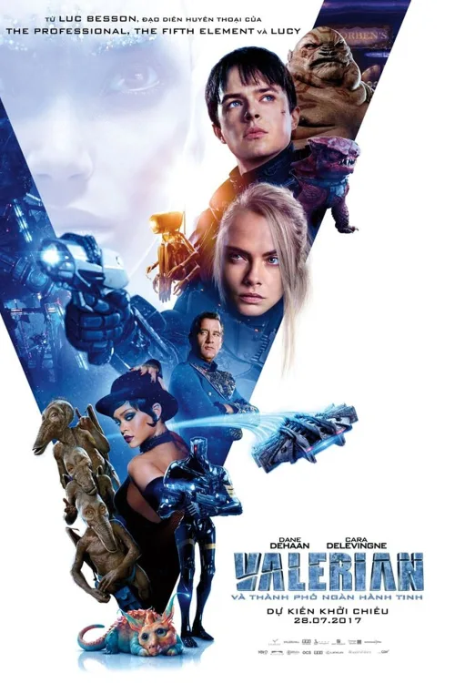Phim Valerian Và Thành phố Ngàn Hành Tinh
