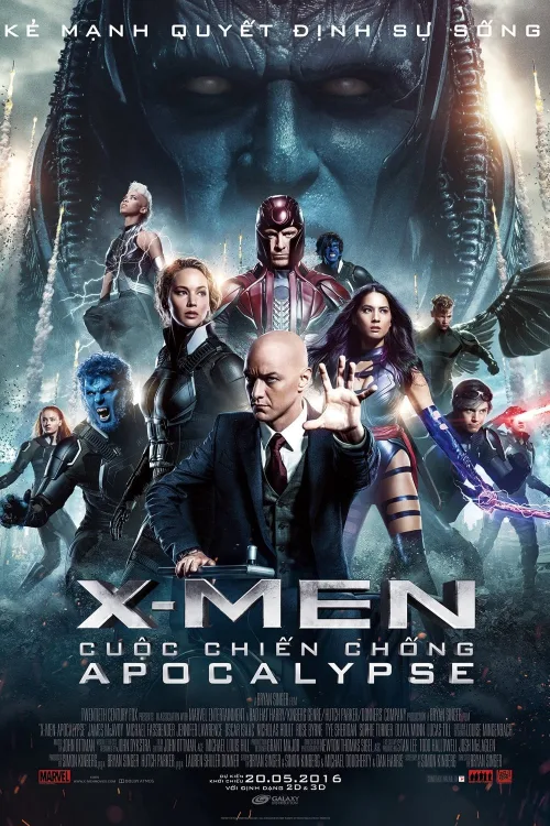 Phim X Men: Cuộc chiến chống Apocalypse